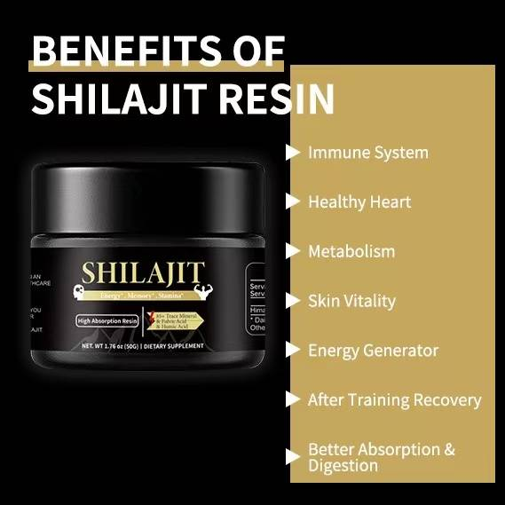 50g Pure Himalayan Shilajit Soft Resin Dietary Supplement_voghion.com
