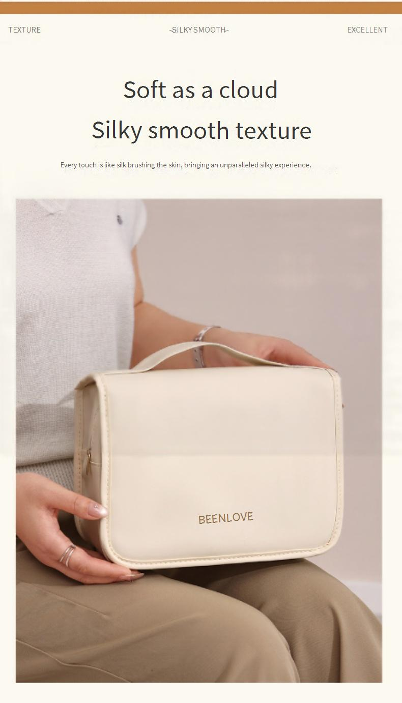 Make-up-Tools & Zubehör Runhui New Style Nice Hook Kulturtasche Hautgefühl Film Make-up Aufbewahrungstasche Kosmetiktasche Große Kapazität_voghion.com
