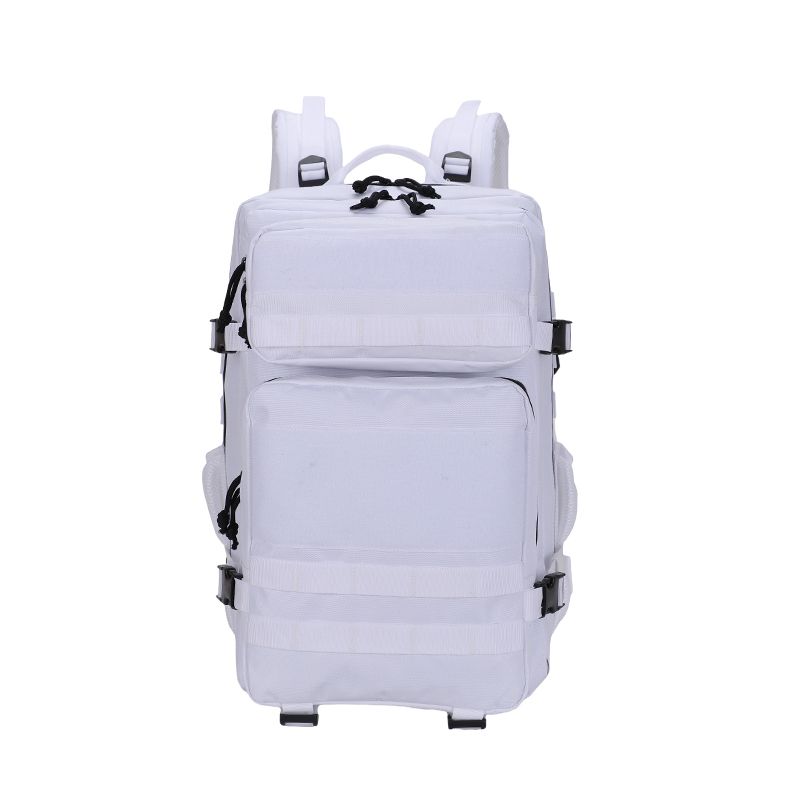 White Sports Backpacks For Men And Women, Ski Backpacks, Fashionable Casual Backpacks, Travel Backpacks, Travel Luggage Backpacks, Hiking Backpacks_voghion.com