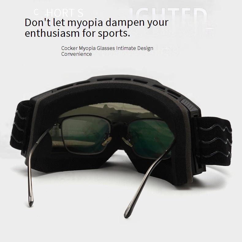 Dual-Layer Anti-Fog Ski Goggles For Adults – Windproof Snow Sports Glasses With Interchangeable Lenses (Multiple Colors)_voghion.com