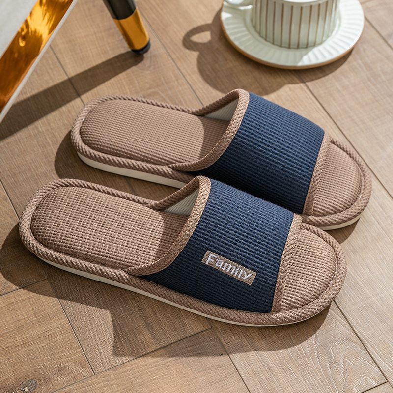 RenMou Linen For Women In All Seasons, Anti Slip Home, Indoor Couple, Cotton And Linen Home Floor Cloth Sl, Men's Cool Exclusive Supply_voghion.com