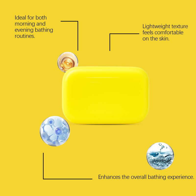 OCEAURA Lemongrass Lemon Moisturizing Face Body Cleansing And Softening Skin External Sapone quotidiano per la pulizia e l'ammorbidimento della pelle._voghion.com