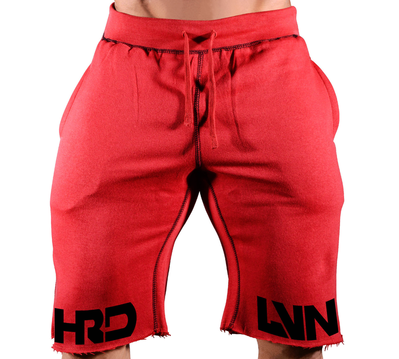 Muscle Fitness Brother - Pantalones cortos elásticos de algodón con estampado grande para hombre, deportes, correr, ocio, personalidad_voghion.com