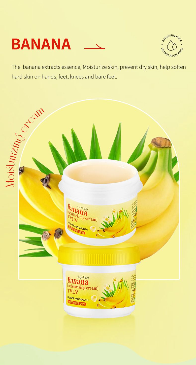 Cross Border Foreign Trade TVLV Coconut Banana Moisturizer Exfoliating Moisturizing Moisturizer Body Care 40g_voghion.com