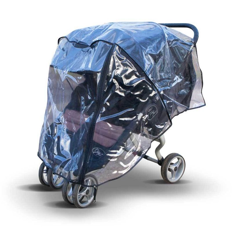 Rain Cover For Mountain Buggy Duet Twin Pushchair, Made In The UK, Top Quality_voghion.com