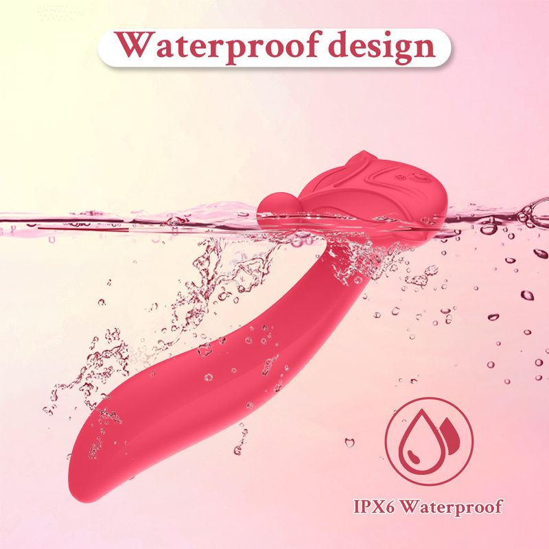 7 sagedusega rebane vibraator teise mõõna USB laadimine topeltpea topeltmootoriga massaaži vibraator täiskasvanutele mõeldud tooted _voghion.com