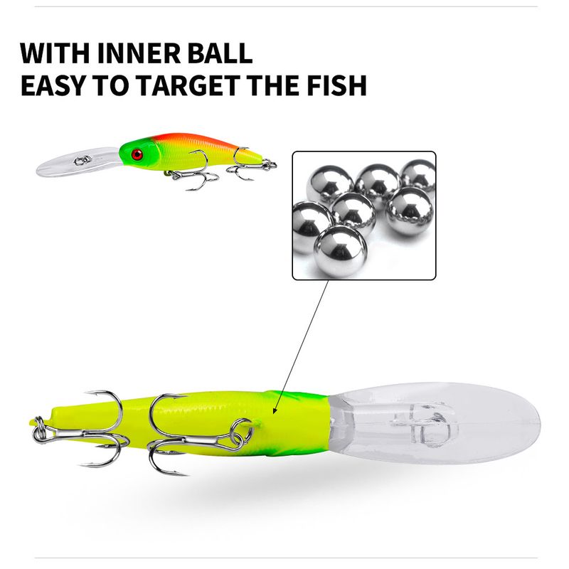 Esca artificiale Bionic da 10,1 cm e 7,8 g, minnow, esca in plastica DW1035_voghion.com