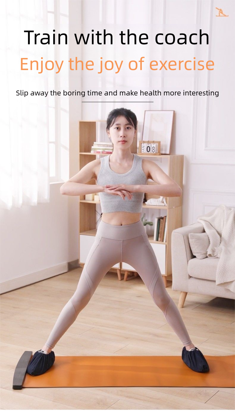 Tavola per artefatti fitness per bambini e adulti, macchina per pattinaggio di velocità per uso domestico, allenamento per le gambe per perdere peso e dimagrire_voghion.com