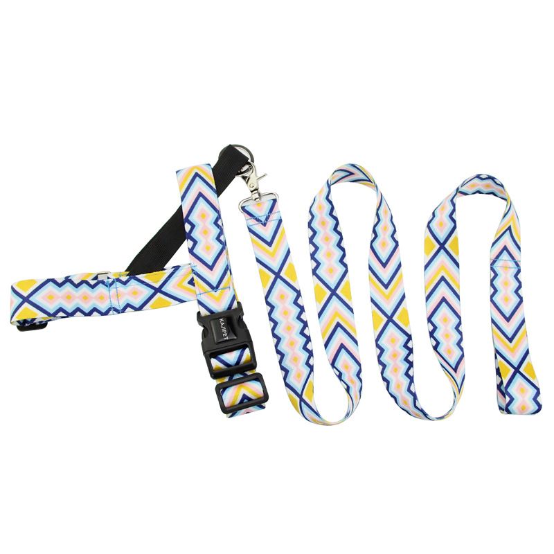 Geschirr für mittelgroße und große Hunde, Golden Retriever Labrador Weste Stil Hundeleine für Erwachsene_voghion.com