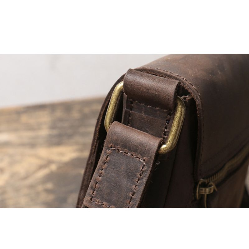 Borsa a tracolla casual, borsa a tracolla, borsa da uomo minimalista in pelle, nuova collezione autunno/inverno 2025_voghion.com