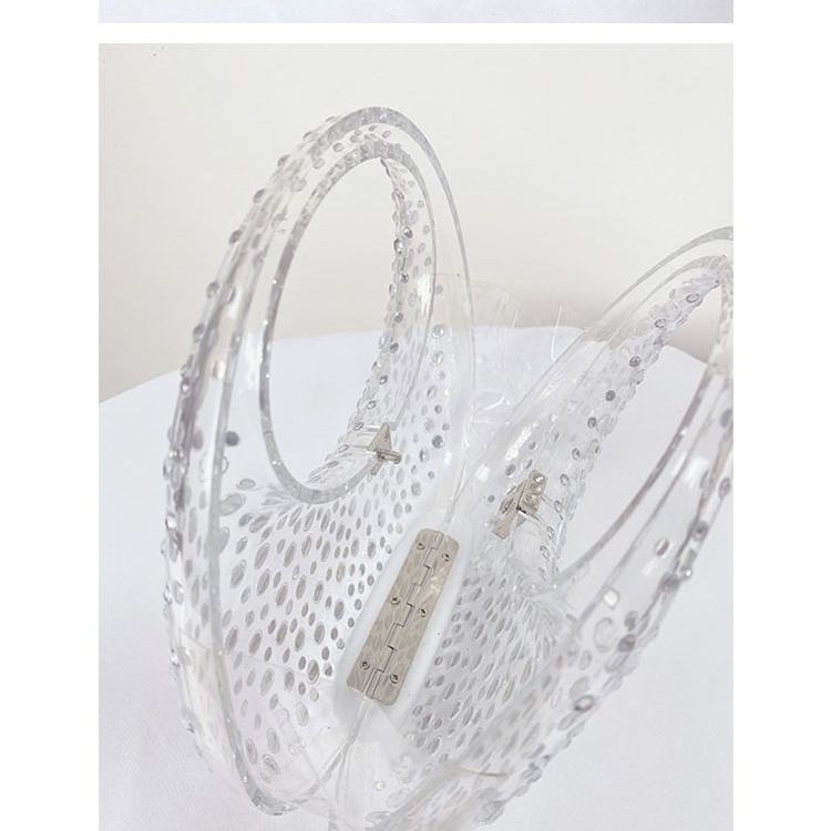 Borse stravaganti borse per donna borse acriliche estive trasparenti borse da sera con diamanti_voghion.com