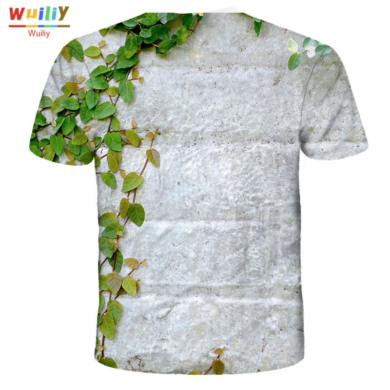 T-shirt estiva da uomo nuova stampa digitale 3D modello gatto e cane casual top a maniche corte_voghion.com