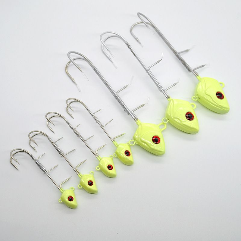 Taiyu Far Throw Night Light Piombo Testa 15g-225g Pesca da riva con amo Tianya Pesca in barca con secondo ago_voghion.com