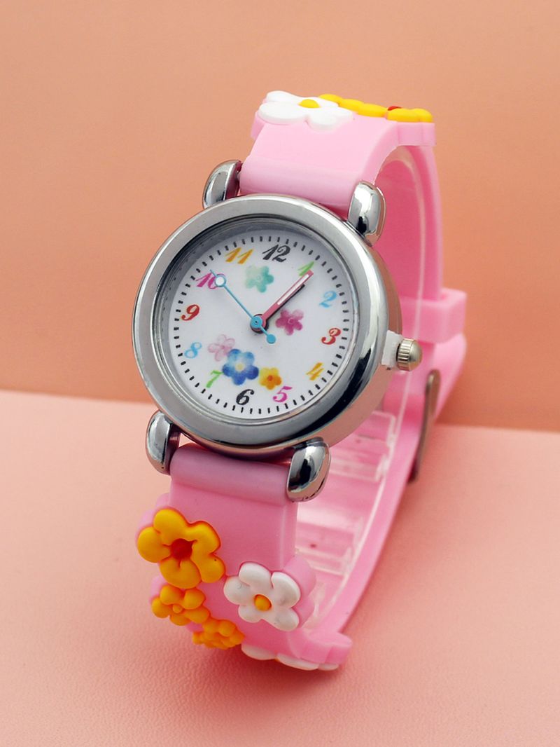Children's cute Primary School kindergarten watch cartoon girl children's watch cute children's cartoon watch toddler_voghion.com