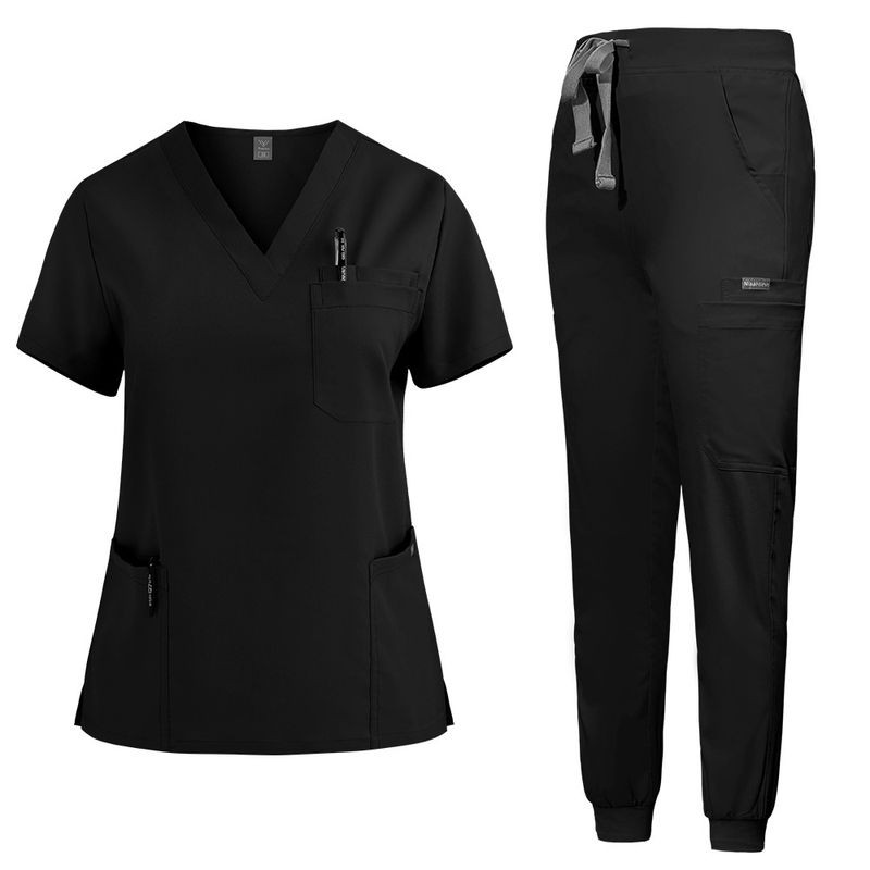 Dametøj Ny Farve, Sygeplejerskeuniform, Kortærmet Håndbørstninguniform Til Kvinder, Mundplejeuniform, Elastisk Hurtigtørrende Håndvaskuniform_voghion.com