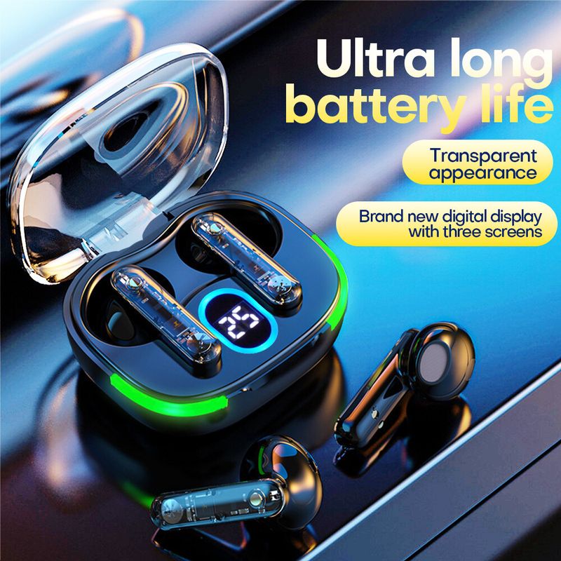 Kabellose Bluetooth 5.3 Kopfhörer mit Geräuschunterdrückung In-Ear-Kopfhörer Headset UK_voghion.com