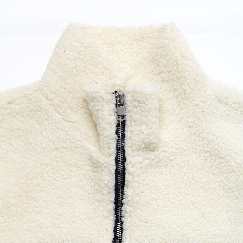 Damenmantel aus Kunstpelz mit Leopardenmuster – Übergroße Winterjacke mit Stehkragen für einen mutigen Stil (Beige, S-XL)_voghion.com