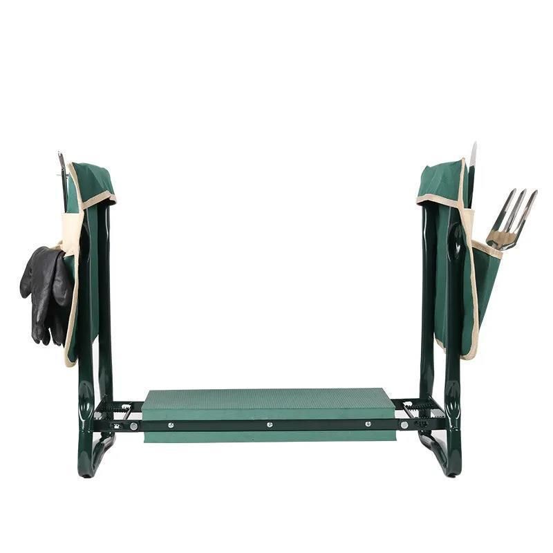Tabouret de jardin pliable à genoux + grand et petit sac en tissu de jardinage artefact de jardinage_voghion.com