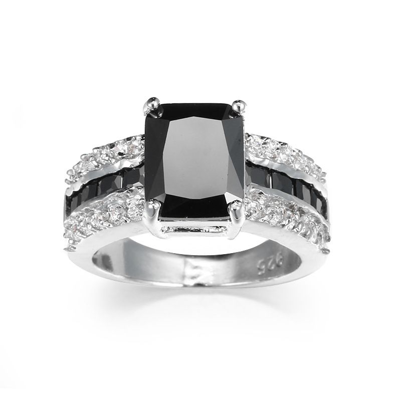 Unisex Mode Zirkon Ring Schmuck_voghion.com