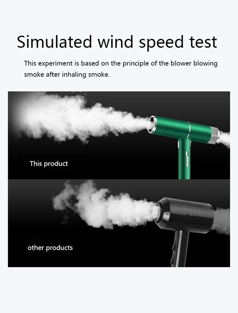 Infrared Negative Professional Ionic Blow Dryer Hot&Cold Wind Salon Styler Tool Hair Electric Drier Blower er_voghion.com