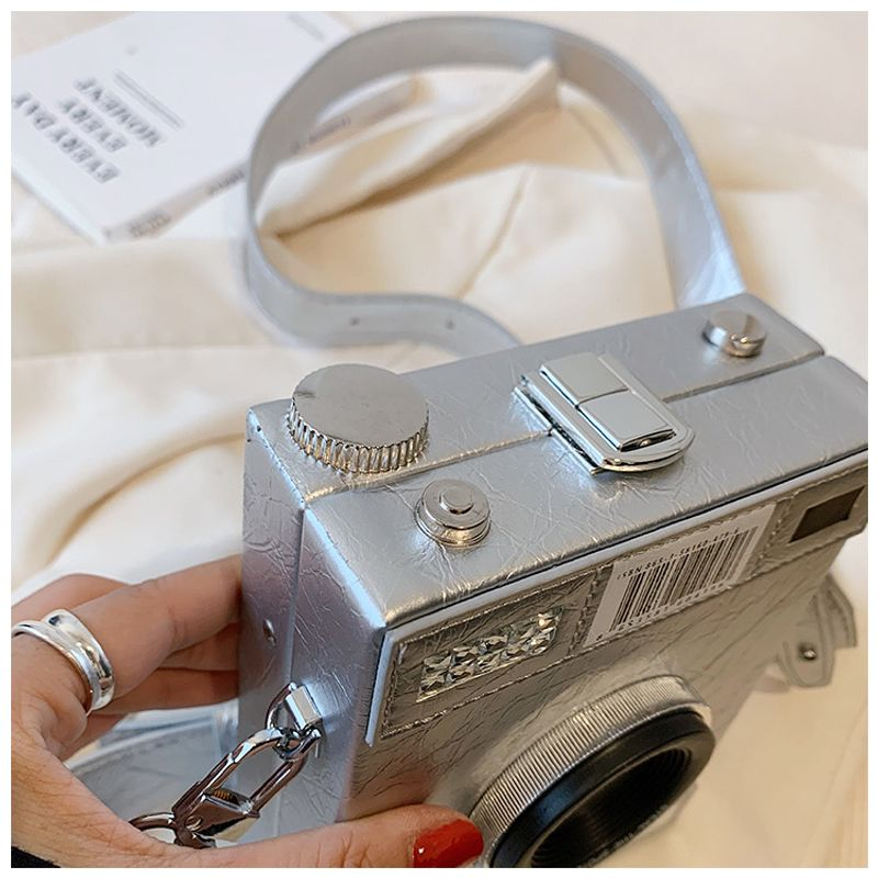 Light ladies ins hundred PU leather print crossbody box bag_voghion.com