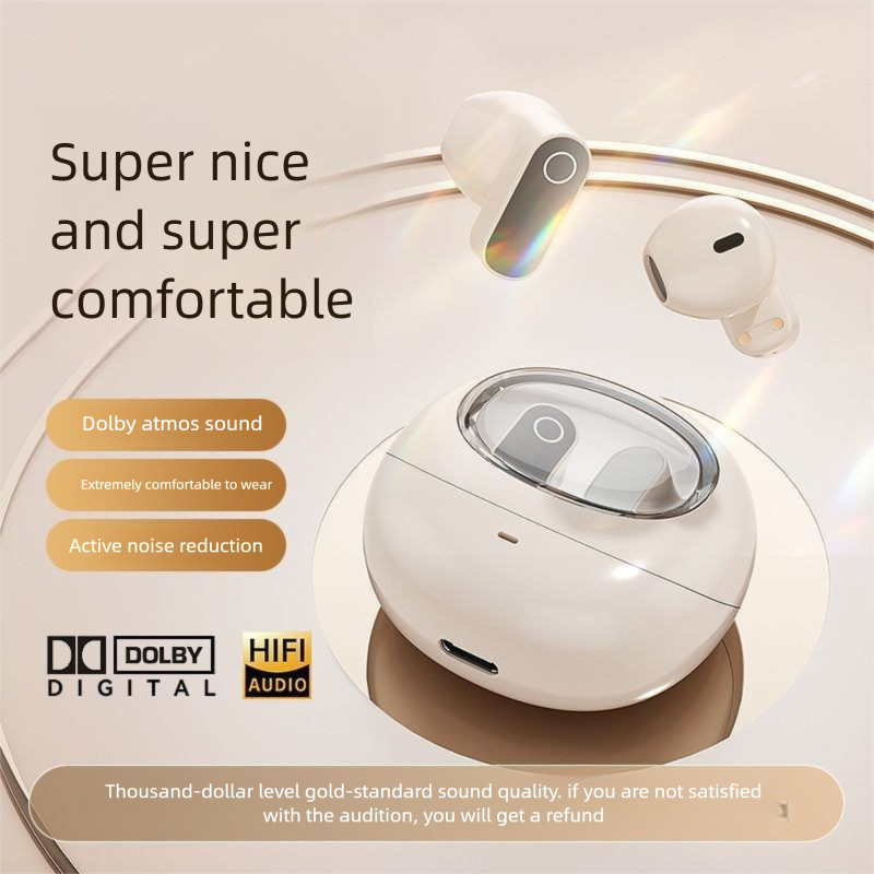 PDD Universal Bluetooth-Ohrhörer TWS Dual Ear True Wireless In-Ear Stereo Digitalanzeige_voghion.com