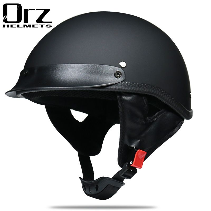 Helm zomerhelm heren motorfiets halve helm pedaal elektrische auto persoonlijkheid retro prins helm straatmode grote maat_voghion.com