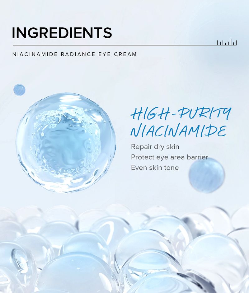 Creams LAIKOU PRO Niacinamide Revitalizing Eye Cream 20g Hydrating And Moisturizing Care For Eye Skin_voghion.com