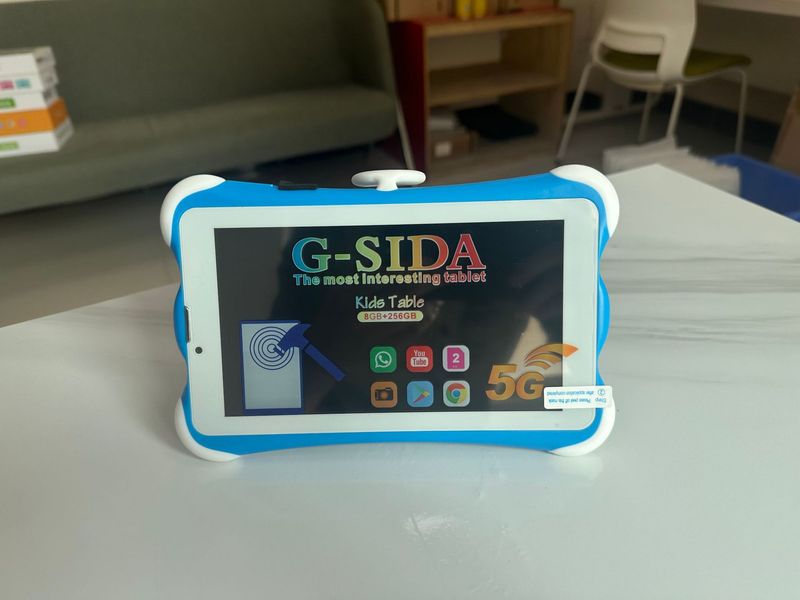 G-SIDA M88 7-Zoll-Lerntablet für Kinder mit SIM/WLAN, 8 GB RAM + 256 GB Speicher, Dual-SIM, 5-MP-Kamera, Bluetooth, GPS, 5–7 Stunden Akkulaufzeit_voghion.com