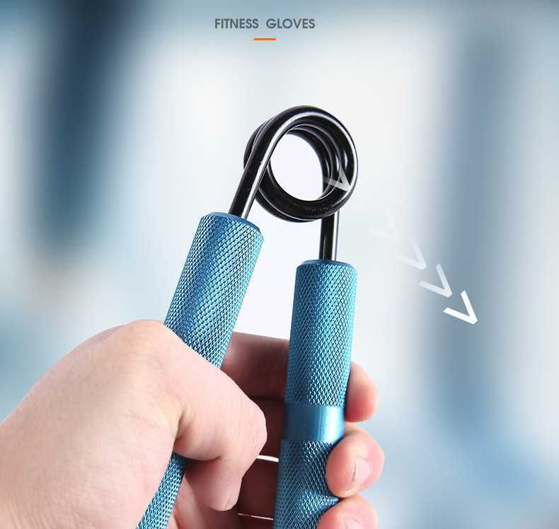 Pinza in metallo tipo A per esercizi di forza della mano, attrezzatura per il fitness da uomo_voghion.com