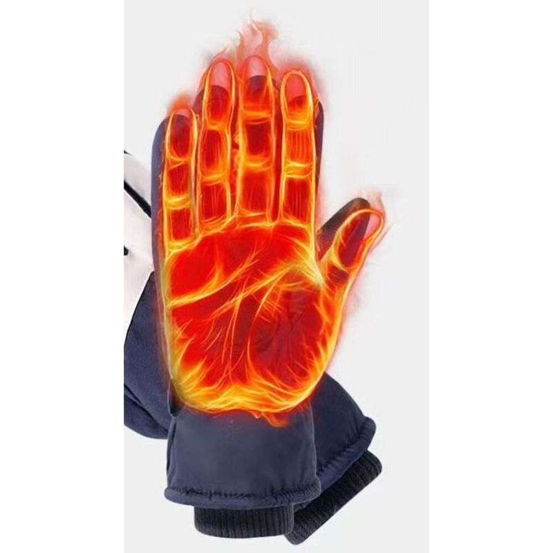 Women's Winter Thickened Fleece Ski Gloves With Touchscreen Function For Cycling, Inline Skating, Outdoor Riding_voghion.com