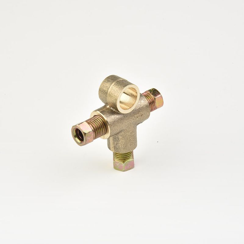 Unions Upgrade Your Brake System Way T Piece Tee with 3 Male Nuts Short Union M10 10mm for 3/16 Pipe_voghion.com