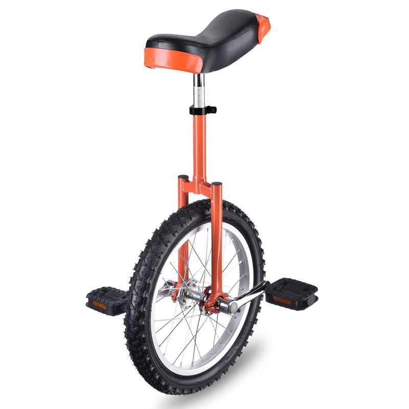 16in Wheel Unicycle Orange16in Wheel Unicycle Orange_voghion.com