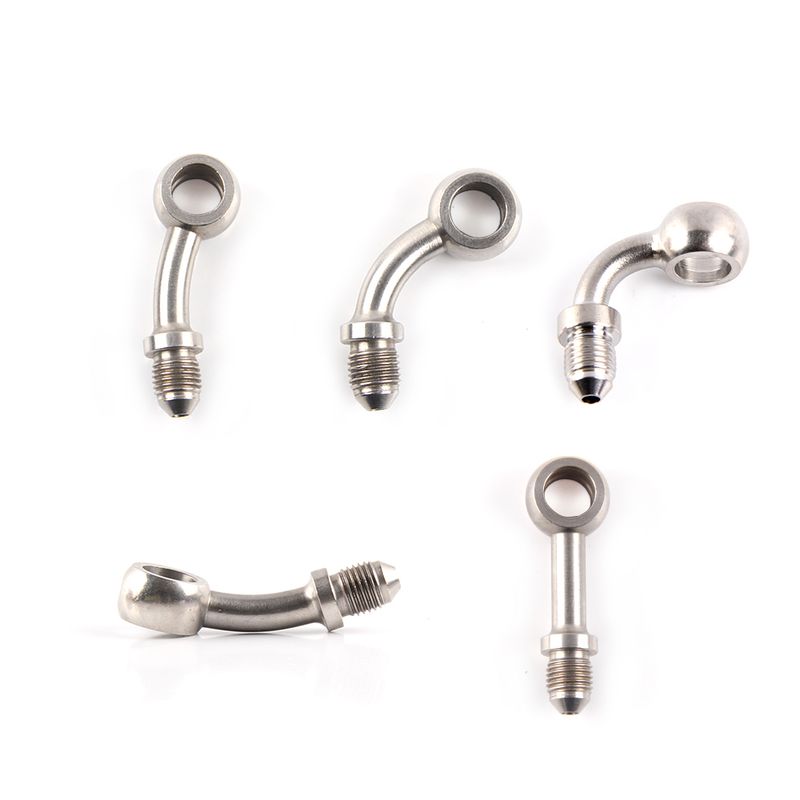 AN3 Motorcycle Motor Bike Hydraulic Brake Oil Hose e Fitting stainless Steel 10mm hole_voghion.com