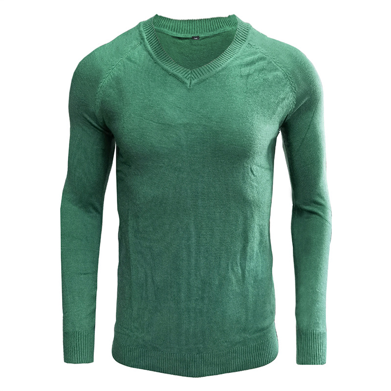 Abbigliamento uomo Maglieria uomo Autunno/Inverno manica lunga scollo a V_voghion.com