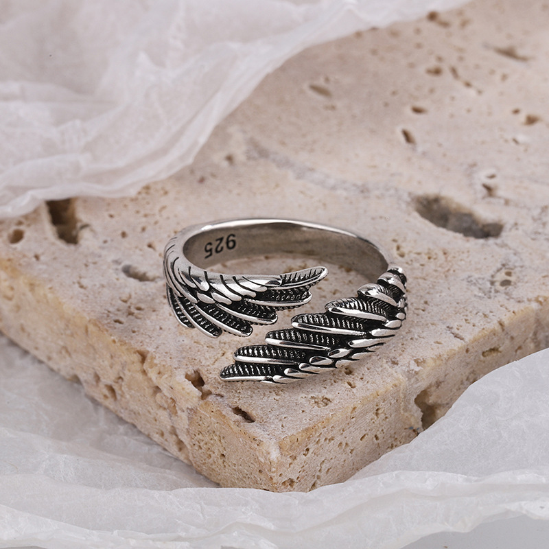 Sterling Sterling VENUS Sier Vintage sulgedest sõrmus naistele Isiksus Trendikas Tai Sier Ehted 2023 Uus_voghion.com