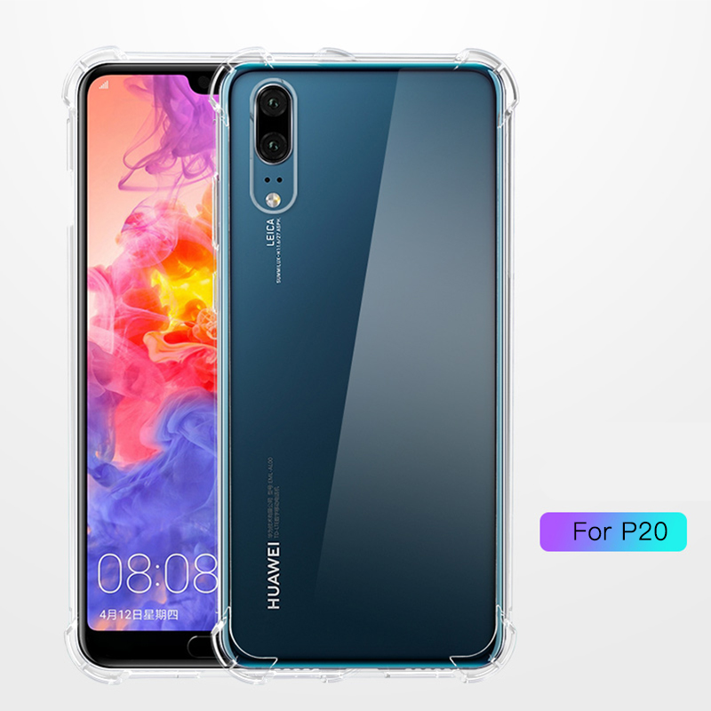 Luxe schokbestendig siliconen hoesje voor Huawei P30 P20 Lite Pro P20 P Smart 2019 Honor 10 Lite_voghion.com