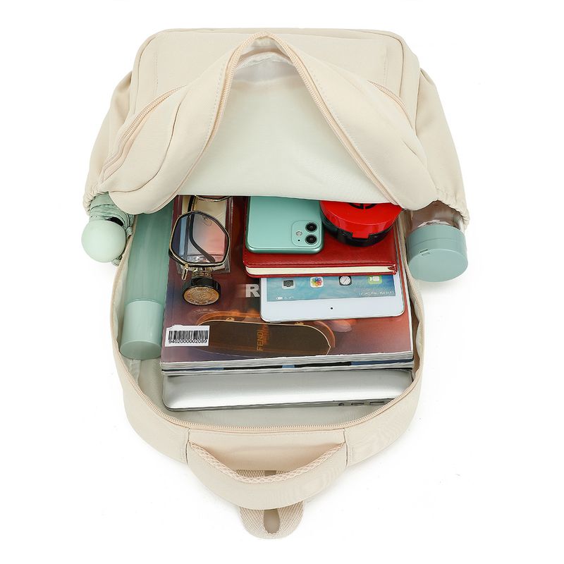 Waterdichte 20 inch effen kleur school dagelijkse schoolrugzak_voghion.com