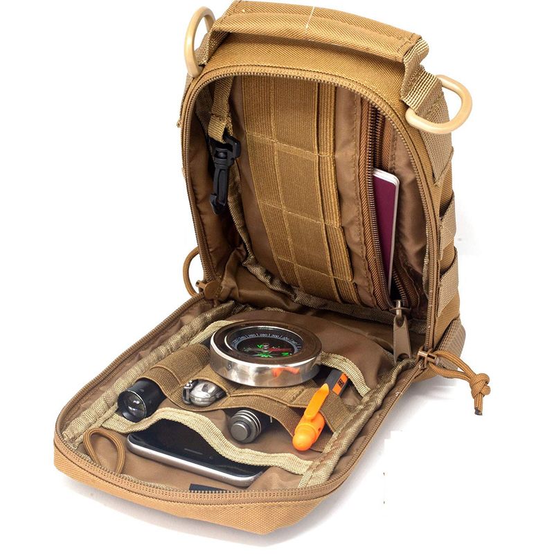 Bolsa tática para atividades ao ar livre, bolsa de armazenamento EDC, bolsa para ferramentas de faca, bolsa pequena Molle, acessórios, bolsa tática, kit de primeiros socorros de sobrevivência em campo_voghion.com