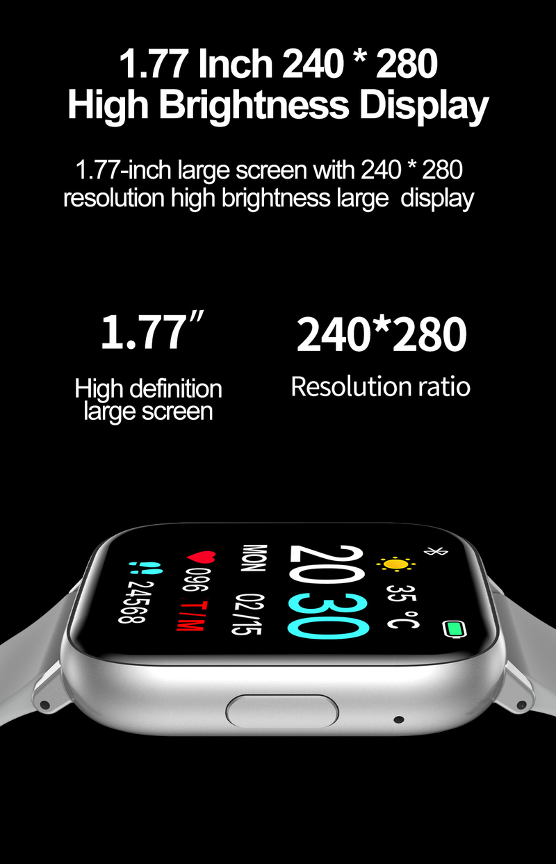 New H9 Smart Watch Health Monitoring Bluetooth Call Watch Sports Heart Rate Blood Oxygen_voghion.com