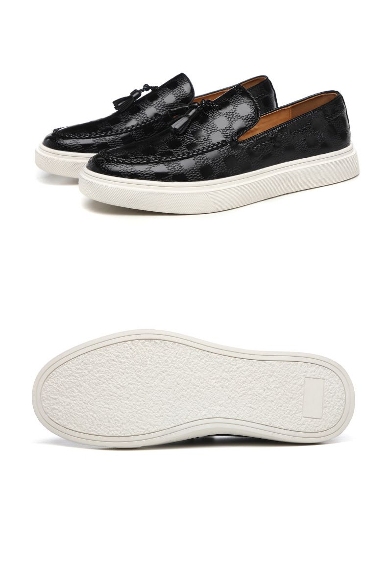 Loafers Men's Summer Breathable Loafers Slip-on Loafers Versatile Slip-on Casual Shoes_voghion.com