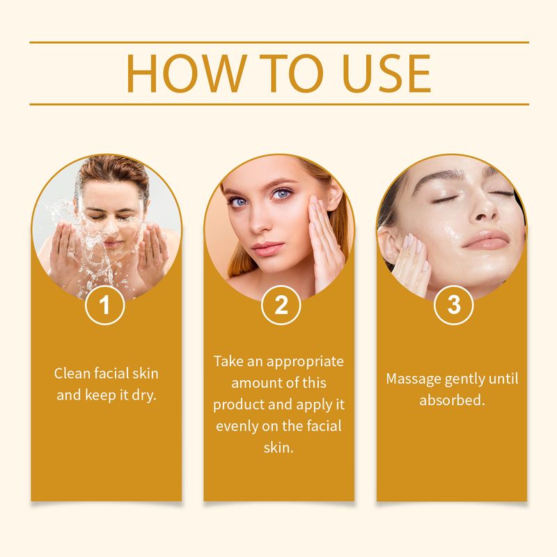 OUHOE Turmeric Face Essence Hydrating And Moisturizing Gently Moisturizing And Brightening Facial Skin Delicate Care Essence_voghion.com