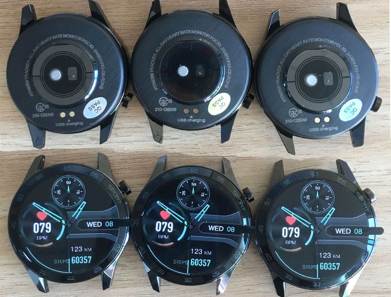 Smarte armbånd Rakuten Yahoo F22L Smart armbånd Registrerer kroppstemperatur, blodoksygen, puls, sportsarmbånd Informasjonspåminnelse_voghion.com