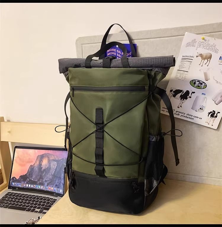 Mochila ligera, funcional y moderna para exteriores, unisex, para viajes y senderismo_voghion.com