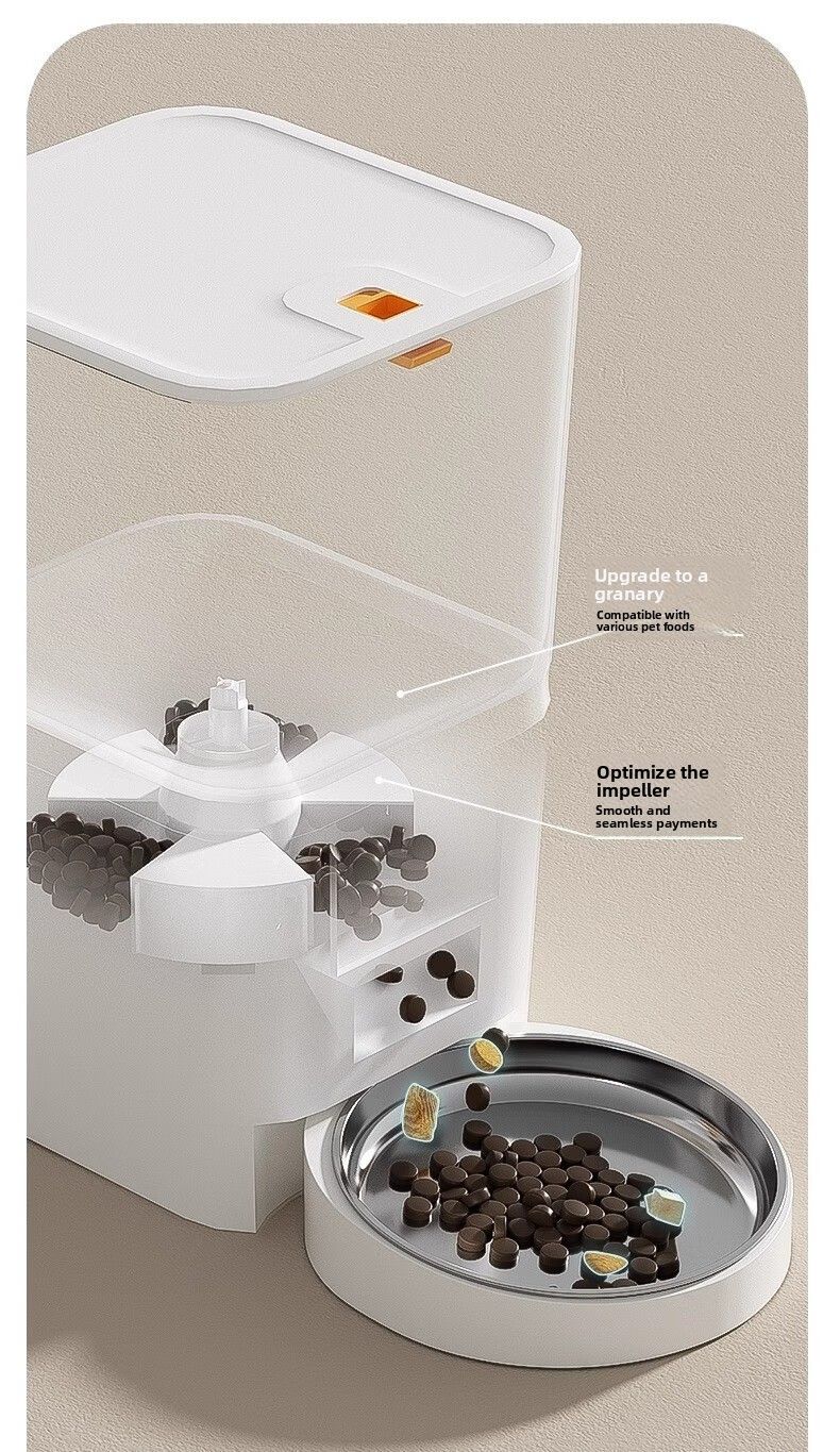 Smart Pet Feeder For Cats And Dogs: Automatic With Visual Monitoring, Timed & Quantitative Remote Control_voghion.com