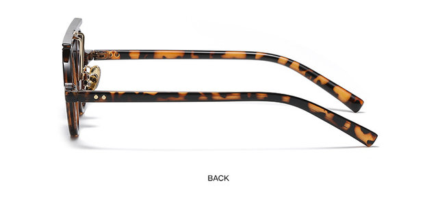 Mode Vintage lunettes De soleil rondes femme homme marque lunettes De soleil design femme mâle petit cadre dégradé rétro Gafas De Sol_voghion.com