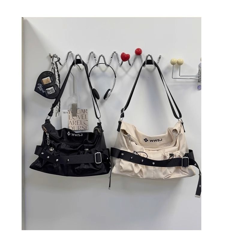 Canvas Multifunctional Large Capacity Women's Bag 2025 Spring Summer New Fashion Daily Commuter Crossbody Folding Casual Hundred Personalized_voghion.com