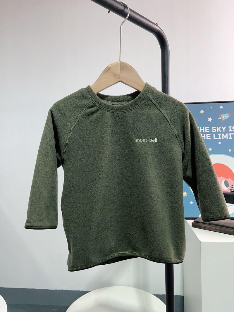 Camiseta de manga corta para niños: algodón suave con estampado de letras, transpirable y cómoda, informal, unisex, para niños y niñas (90-150 cm)_voghion.com