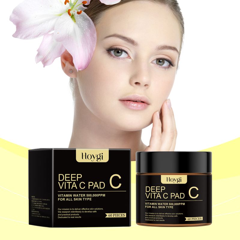 Hoygi Vitamin C Brightening Pad Face Gentle Hydrating And Moisturizing Cleanser Moisturizing And Brightening Skin Shims_voghion.com