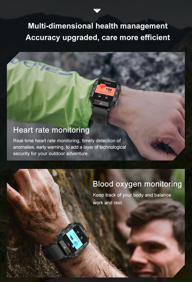 2025 Bluetooth Call Smart Watch Men 1.83" Heart Rate Fiess Sports Watches With LED Flashlight Man Smartwatch For Huawei_voghion.com